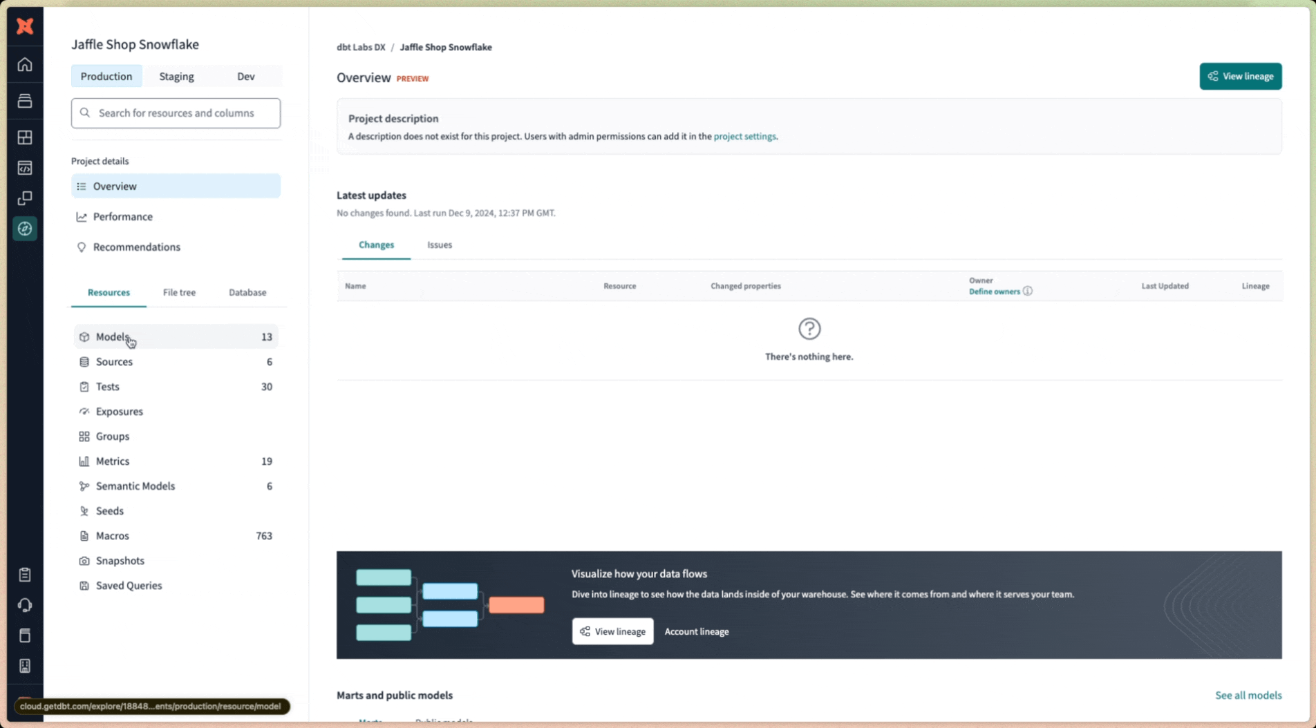 Access trust signal icons in multiple places in dbt Explorer.